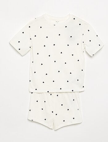 Pyjama 2 pièces - short + T-short