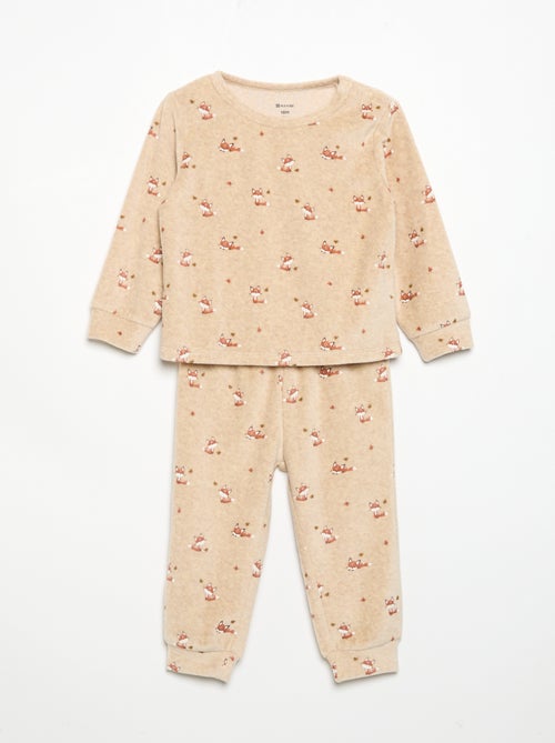 Pyjama 2 pièces - Sweat + pantalon - Kiabi Pyjama 2 pièces - Sweat + pantalon - Kiabi