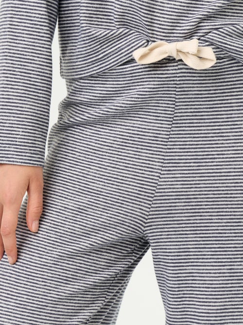 Pyjama 2 pièces - Sweat + pantalon - Kiabi