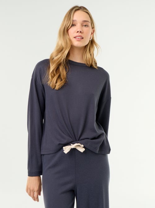Pyjama 2 pièces - Sweat + pantalon - Kiabi