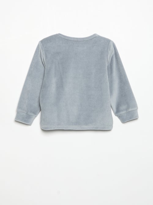 Pyjama 2 pièces - Sweat + pantalon - Kiabi Pyjama 2 pièces - Sweat + pantalon - Kiabi