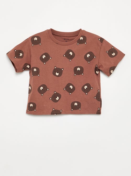 Pyjama 2 pièces - T-shirt + short - Kiabi