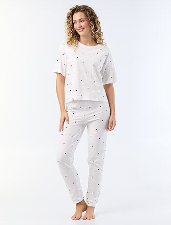 Pyjama 2 pièces - tee-shirt + pantalon