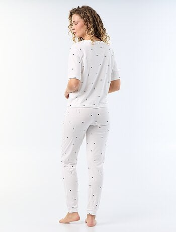 Pyjama 2 pièces - tee-shirt + pantalon