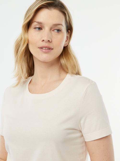 Pyjama 2 pièces - tee-shirt + pantalon imprimé - Kiabi