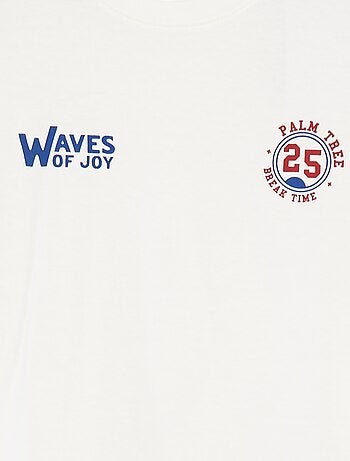 Pyjama 2 pièces - tee-shirt + short rayé