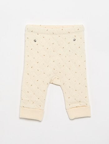 Pyjama 2 pièces ajustable matelassé
