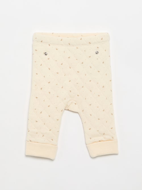 Pyjama 2 pièces ajustable matelassé - Kiabi