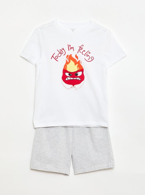 Pyjama 2 pièces 'Disney' short + T-shirt - Kiabi