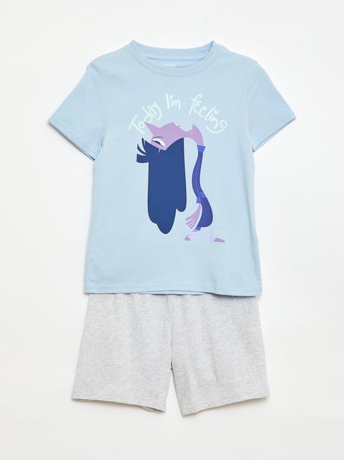 Pyjama 2 pièces 'Disney' short + T-shirt - Kiabi