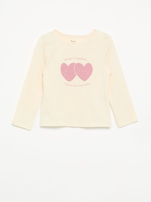Pyjama 2 pièces en jersey - Kiabi