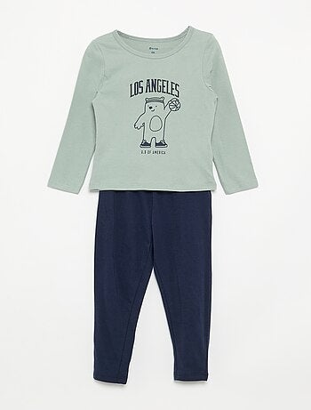 Pyjama 2 pièces en jersey