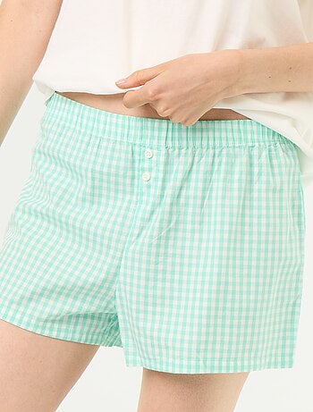 Pyjama 2 pièces en jersey de coton - T-shirt + short