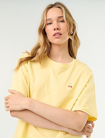 Pyjama 2 pièces en jersey de coton - T-shirt + short
