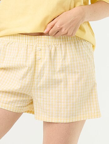 Pyjama 2 pièces en jersey de coton - T-shirt + short
