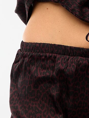 Pyjama 2 pièces en maille crêpe