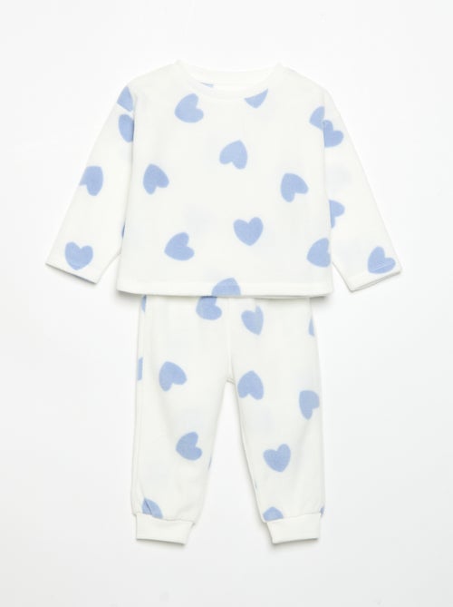 Pyjama 2 pièces en polaire - Kiabi Pyjama 2 pièces en polaire - Kiabi