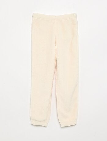 Pyjama 2 pièces en polaire corail - Sweat + pantalon