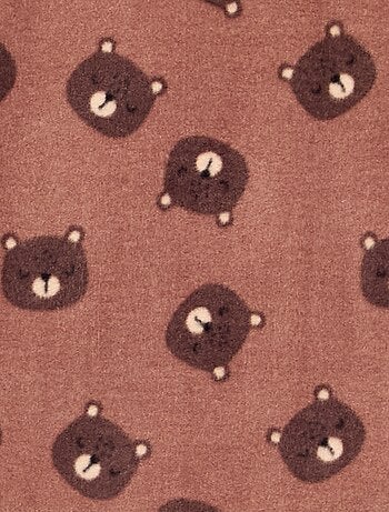 Pyjama 2 pièces en polaire