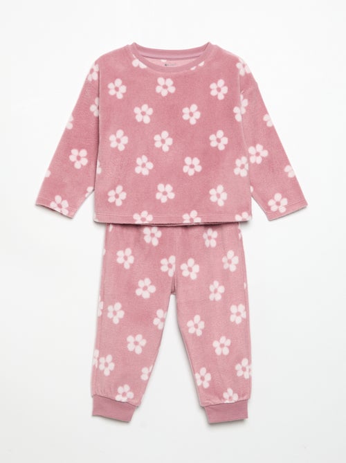Pyjama 2 pièces en polaire - Kiabi Pyjama 2 pièces en polaire - Kiabi