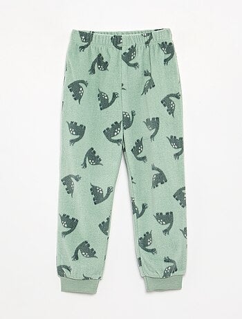 Pyjama 2 pièces en polaire
