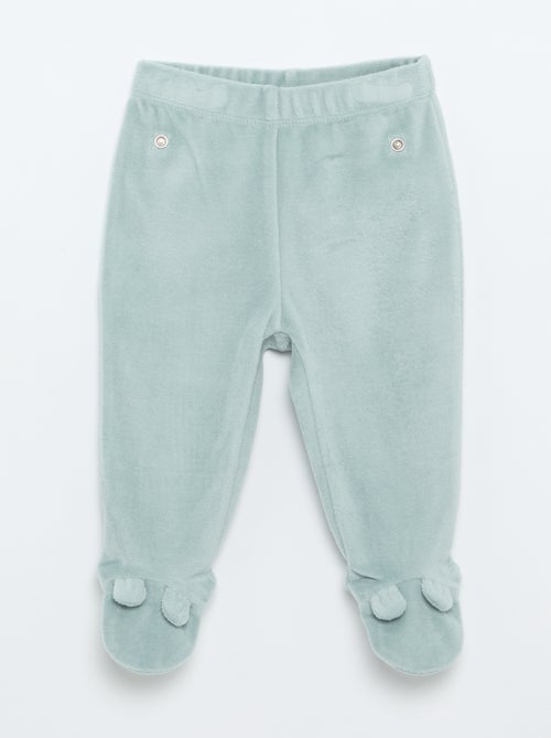 Pyjama 2 pièces en velours - Kiabi Pyjama 2 pièces en velours - Kiabi