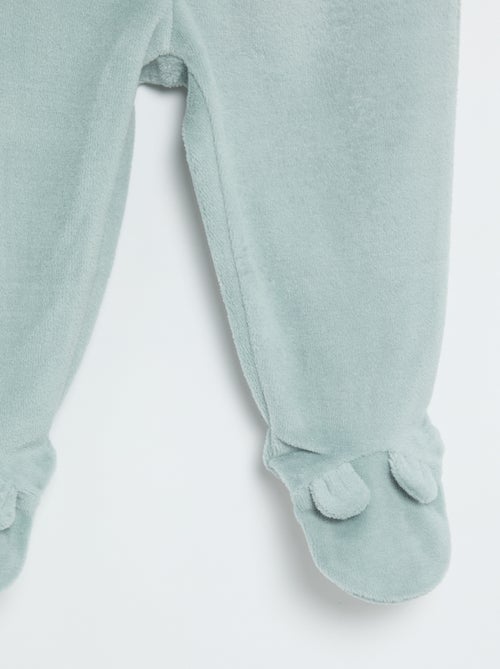 Pyjama 2 pièces en velours - Kiabi Pyjama 2 pièces en velours - Kiabi