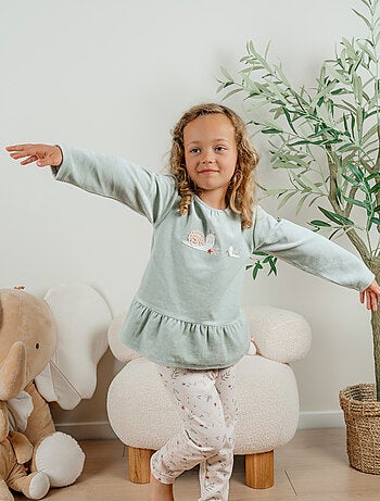 Pyjama 2 pièces en velours et Noukie's