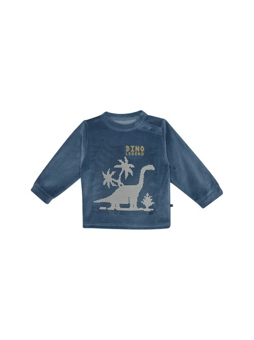 Pyjama 2 pieces en velours rase Prijan - Kiabi