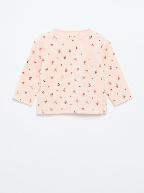 Pyjama 2 pièces en velours - Kiabi