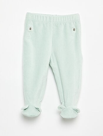 Pyjama 2 pièces en velours