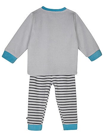 PYJAMA 2 PIECES ENFANT FILOU VELOURS RASE