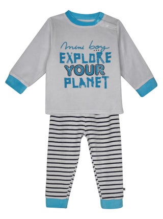 PYJAMA 2 PIECES ENFANT FILOU VELOURS RASE