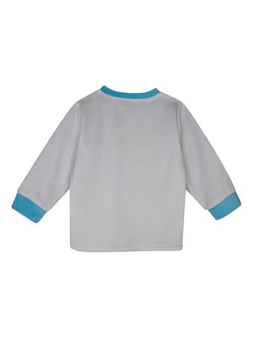 PYJAMA 2 PIECES ENFANT FILOU VELOURS RASE - Kiabi