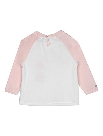 PYJAMA 2 PIECES ENFANT FRIVOLE VELOURS RASE