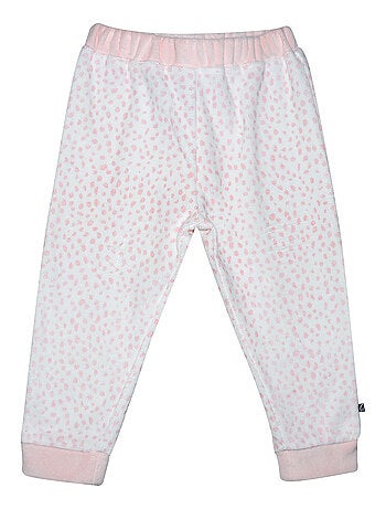 PYJAMA 2 PIECES ENFANT FRIVOLE VELOURS RASE