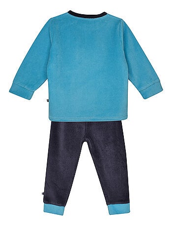 PYJAMA 2 PIECES FALCON VELOURS RASE ENFANT