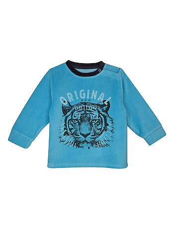 PYJAMA 2 PIECES FALCON VELOURS RASE ENFANT