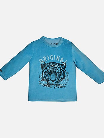PYJAMA 2 PIECES FAON VELOURS RASE
