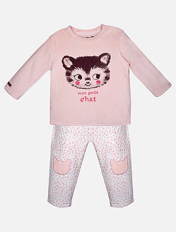 PYJAMA 2 PIECES FIGUE VELOURS RASE