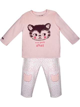 PYJAMA 2 PIECES FIGUE VELOURS RASE