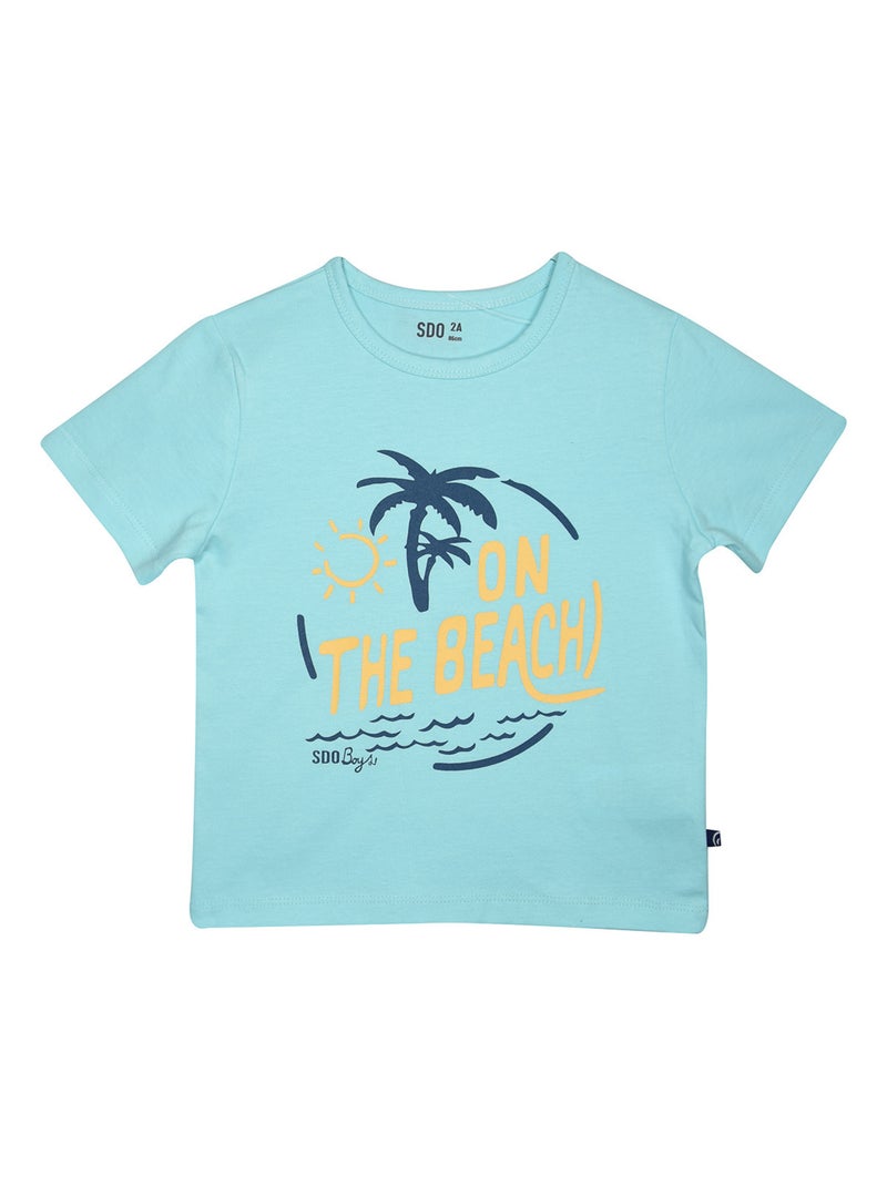 PYJAMA 2 PIECES HANS COURT ENFANT Bleu - Kiabi