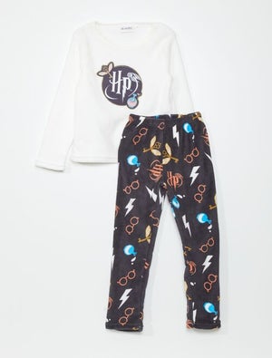 Pyjama Court Harry Potter Fille - Haut Manches Courtes Et Short, Tailles 7-8 Ans à 13 Ans