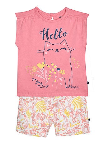 PYJAMA 2 PIECES HELOISE COURT ENFANT