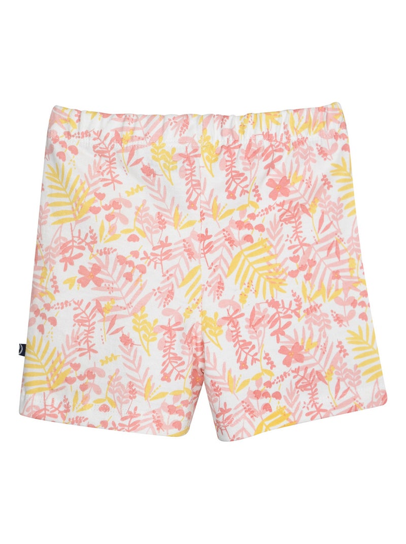 PYJAMA 2 PIECES HELOISE COURT ENFANT Rose - Kiabi