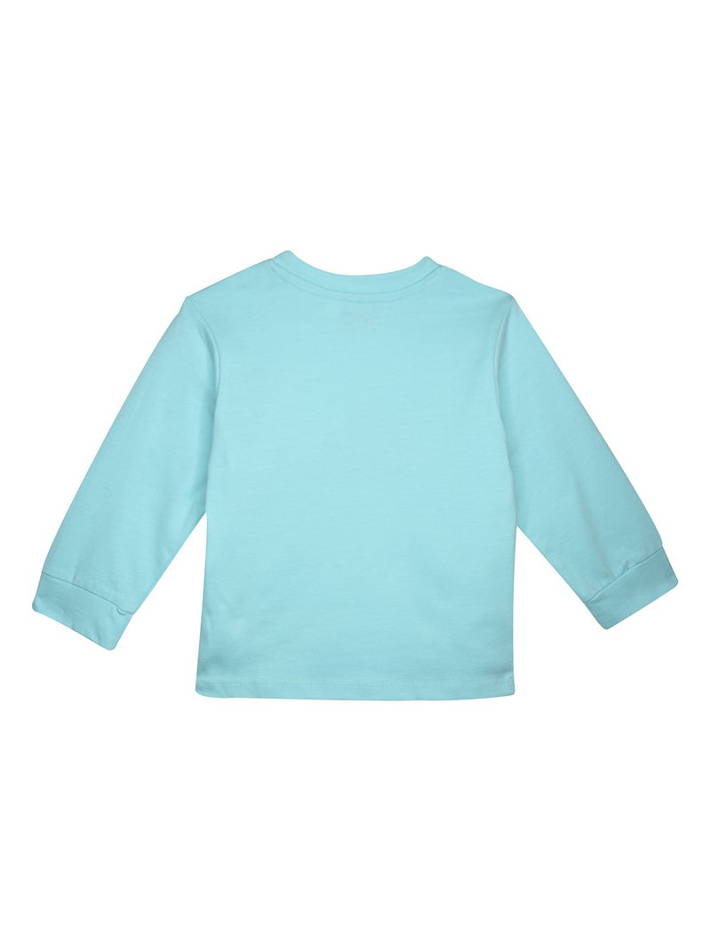 PYJAMA 2 PIECES HILAIRE LONG ENFANT Bleu - Kiabi