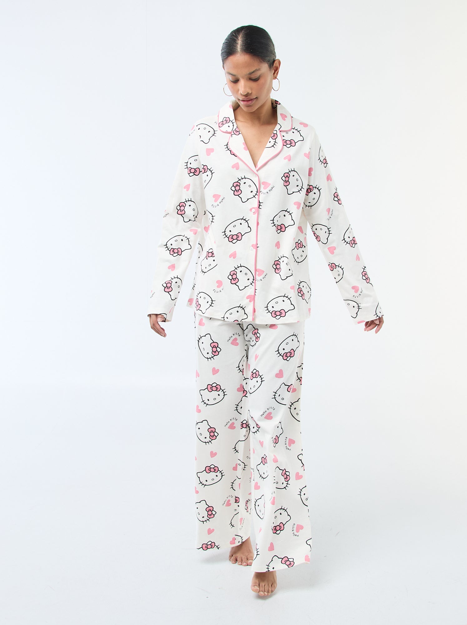 Pyjama 2 pièces imprimé 'Hello Kitty'