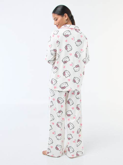 Pyjama 2 pièces imprimé 'Hello Kitty' - Kiabi