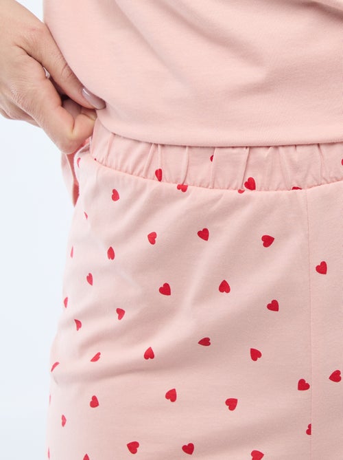 Pyjama 2 pièces imprimé 'Marie' - Kiabi