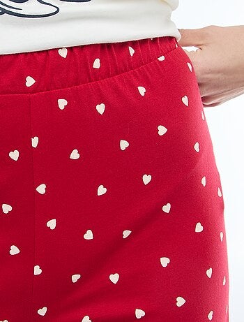 Pyjama 2 pièces imprimé 'Marie'